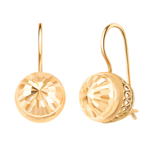 Серьги из золота 585 пробы ATOLL 2008а-3