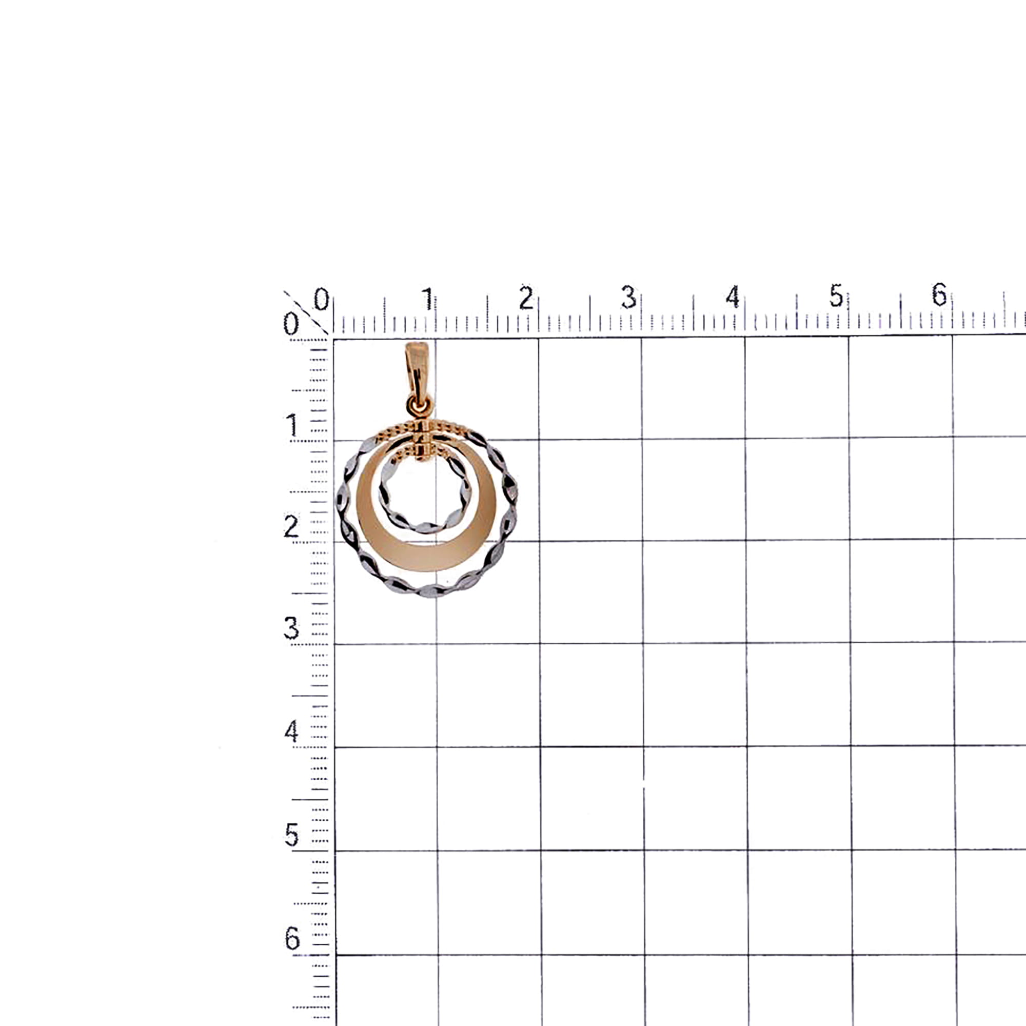 Кулон из золота 585 пробы KARATOV Т140635332 