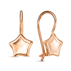 Серьги из золота 585 пробы DEL'TA 2205897