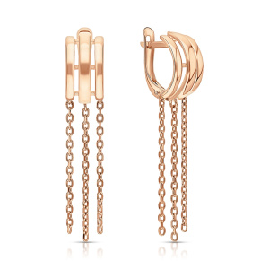 Серьги из золота 585 пробы SANIS 01-208583