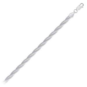 Цепь из серебра 925 пробы KRASTSVETMET НЦ 22-025Ю-3 d.0.40
