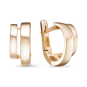 Серьги из золота 585 пробы DEL'TA 2205563