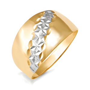 Кольцо из золота 585 пробы DEL'TA 210267