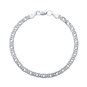 Браслет из серебра 925 пробы АДАМАНТ Ср925Р-106707021