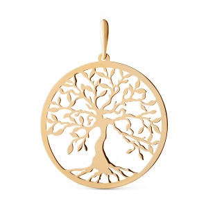 Кулон из золота 585 пробы DINASTIA 500383-1000