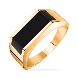 Печатка из золота 585 пробы с ониксом SANIS 08-540135